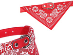 Dog collar with bandanna for dog cat s