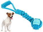 Dog toy chew tug rope strong long