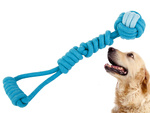 Dog toy chew tug rope strong long