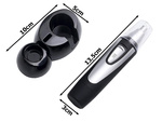 Ear nose trimmer ear hair remover beard styling shaver 2in1