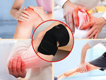 Elbow elbow shoulder massager with heating vibration 3 usb modes