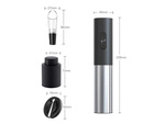 Electric corkscrew wine opener set