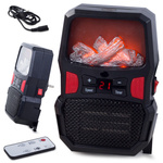 Electric heater mini flame fireplace 1000w