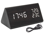 Electronic alarm clock thermometer hygrometer