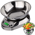 Electronic kitchen waiter with 5kg/1g digital precision metal balances