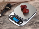 Electronic kitchen weights lcd household accurate precision up to 10kg 1g