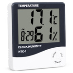 Electronic thermometer clock date weather station