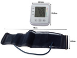 Electronic upper arm blood pressure monitor lcd case