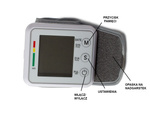 Electronic wrist blood pressure monitor lcd case