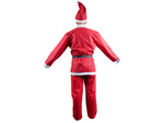 Father christmas costume for boy hat beard