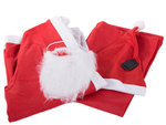 Father christmas costume for boy hat beard