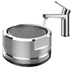 Faucet aerator cap m24 chrome plastic aerator