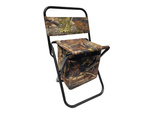 Fishing chair with backrest and thermal bag