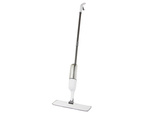 Flat mop with washer rotary solid spray 3x spare cartridges