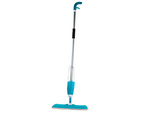 Flat mop with washer rotary solid spray