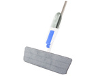 Flat mop with washer spray floor cleaner water mop