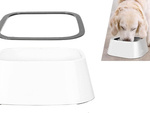 Floating water bowl for dog and cat 1l non-splashing slow drinker