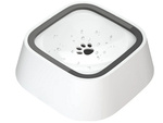 Floating water bowl for dog and cat 1l non-splashing slow drinker