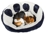 Fluffy dog bed cat bed soft 60cm