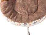 Fluffy dog bed cat bed soft 60cm