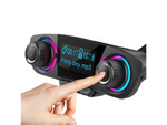 Fm transmitter bluetooth usb 5.0 multifunctional 8in1