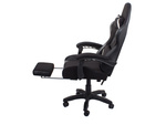 Gaming chair for rotary players bubble black