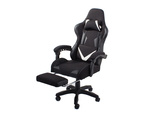 Gaming chair for rotary players bubble black