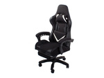 Gaming chair for rotary players bubble black