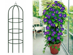 Garden pergola flower support column for climbing plants arch bell for roses 190