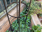 Garden pergola flower support column for climbing plants arch bell for roses 190