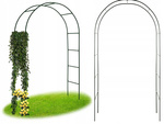 Garden pergola flower support for climbing plants arch for roses ivy metal