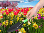 Garden spade for planting transplanting plants for quilting spade