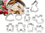 Gingerbread cookie cutters christmas cookies 15 pcs. To bake