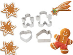 Gingerbread cookie cutters christmas cookies 15 pcs. To bake