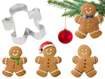 Gingerbread cookie cutters christmas cookies 15 pcs. To bake