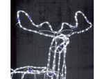 Glowing reindeer 216 led christmas decoration with moving head large garden