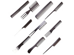 Hair crushing rake etui x10