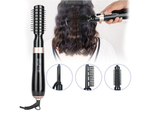 Hair dryer curling iron brush set 4in1