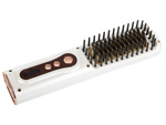 Hair straightening brush 2in1 electric cordless