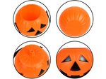 Halloween bucket pumpkin candy container large candy cauldron