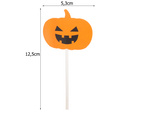 Halloween decoration for cake for cupcakes picnic party paper sticks