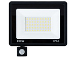 Halogen floodlight led 100w 6000k with dusk-to-dawn sensor ip66