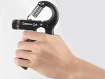 Hand exercise squimmer with adjustable 10-60 kg gripper