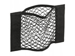 Handle organiser mesh bag with velcro fastener for car boot 30x25