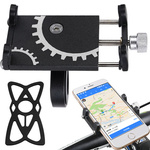 Handlebar phone holder aluminium