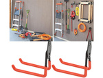 Hanger hook double tool holder workshop bicycle to garage