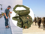 Hip pouch leg bag military tactical capacious military kidney