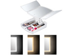 Illuminated make-up led cosmetic mirror