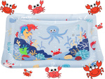 Inflatable sensory water mat for toddlers to play on