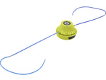 Interactive skipping rope with remote control for counting rotations